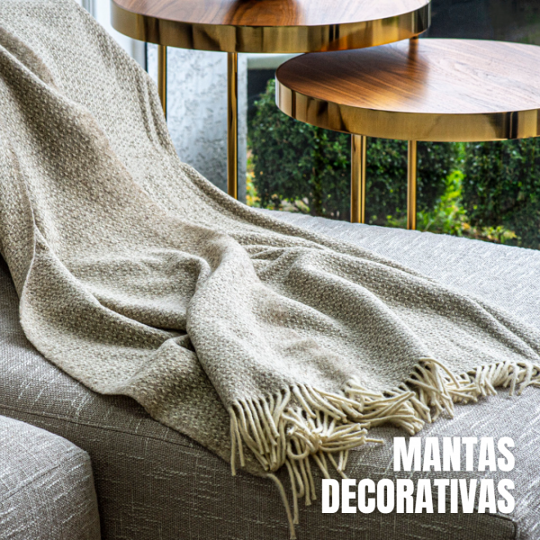 Mantas Decorativas Lã - Ecolana